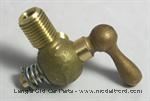 Model T 6055 -  Gas line shut off, brass, vintage style