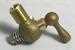 Model T  Gas line shut off, brass, vintage style