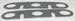 Model T Manifold gasket set, stamped, 3 in 1 type - 3063-3