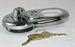 Model T Ignition switch assembly with 2 keys, chrome plated, (ammeter not included) - 5012B
