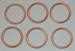 Model T Manifold gasket copper ring only, set of 6
