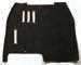 Model T Front and rear carpet kit/ Tudor/ brown KIT