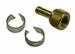 Model T Tire pump hose clamp and end set - 2338CS