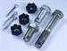 Model T Steering bracket bolt and nut set, 9 piece - 3540-1
