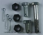 Model T Steering bracket bolt and nut set, 9 piece - 3540-1