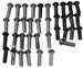Model T Rivet set for rear axle housing - 2500RIV