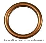 Model T Copper housing oil drain plug gasket - 2532GC