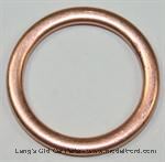 Model T Copper housing oil drain plug gasket - 2532GC
