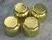 Model T Hubcaps, Brass, “Ford MADE IN CANADA”