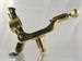 Model T Tilting Steering wheel bracket “Fat Man”. Solid Brass.