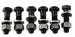 Model T Front bumper bracket bolt set