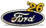 Model T Oval Ford logo hat or tie tack pins with ‘26 - PIN-26
