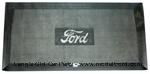 Model T Rear floor mat for open cars, BLACK rubber - 3676D