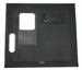 Model T Front floor mat for open cars, BLACK rubber
