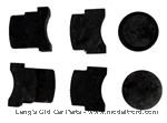 Model T TT closed cab door bumper set - TT12583