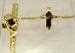 Model T Windshield hinges, RANDS TYPE, brass - 7818-19B