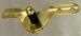 Model T Windshield hinges, RANDS TYPE, brass - 7818-19B