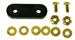 Model T Heinze coil point mount kit, early style oval spacer. - 4606