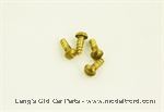 Model T Brass wood screws for data plates. - 1865WSB