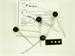 Model T Tail light wire support clip set