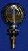 Model T Jr. Moto-Meter, chrome, wreath rim, Ford script - 3926JMCW-F