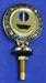 Model T Jr. Moto-Meter, brass, wreath rim, Ford script - 3926JMBW-F