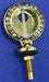 Model T Jr. Moto-Meter, brass, wreath rim, Ford script - 3926JMBW-F