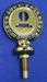 Model T Jr. Moto-Meter, brass, wreath rim, Boyce script - 3926JMBW-B