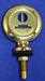 Model T Jr. Moto-Meter brass, plain rim, Boyce script - 3926JMB-B