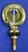 Model T Jr. Moto-Meter brass, plain rim, Boyce script - 3926JMB-B
