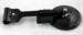 Model T Telescoping rear view mirror, black. - 7853TEL
