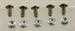 Model T Backing plate mounting bolt set