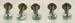 Model T Backing plate mounting bolt set - 2560MB