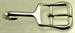 Model T Buckle only for top to windshield leather strap, Stainless steel - 3314SS