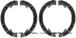 Model T Brake shoes set, cast iron shoes with heavy lining - 2566A