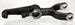 Model T Shift yoke assembly (Shift fork) part of #158C - P122A