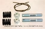 Model T Radius rod ball cap mounting set - 2742S