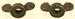 Model T Wing nut for cylinder valve cover, cast steel. - 3110WN