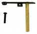 Model T Vaporizer throttle lever and rod assembly.