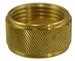 Model T Vaporizer outlet tube nut, brass