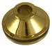 Model T Steering gear cover, solid polished brass - 3504