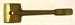 Model T Throttle rod lever, one pin style - 3531A