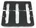 Model T Pedal trim set, stamped steel, as original