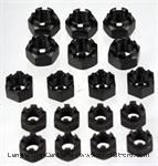 Model T Shackle and spring castellated nut set - 3800NS