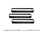 Model T Pinion gear pin set, 3 piece - P89