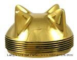 Model T Radiator cap, solid brass, hi-fin - 3926