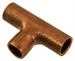 Model T Copper T fitting for gas lamp tubing