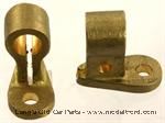 Model T Torpedo windshield support brackets, brass - 7821KK