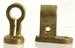 Model T Torpedo windshield support brackets, brass - 7821KK