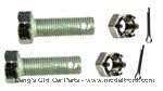 Model T Steering rod ball cap bolt set - 2729B